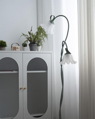 Artistic Floor Lamp, Calla Flower Design
