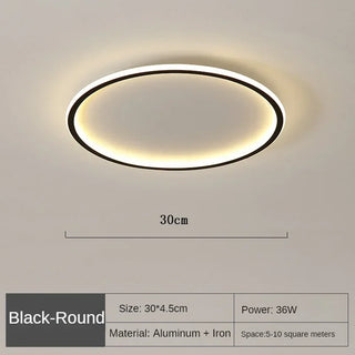 Scandinavian Dimmable LED Ceiling Light Minimalist Modern