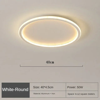 Scandinavian Dimmable LED Ceiling Light Minimalist Modern