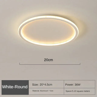 Scandinavian Dimmable LED Ceiling Light Minimalist Modern