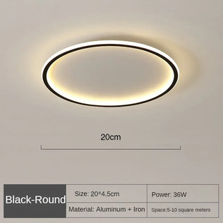 Scandinavian Dimmable LED Ceiling Light Minimalist Modern