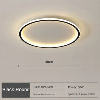 Scandinavian Dimmable LED Ceiling Light Minimalist Modern