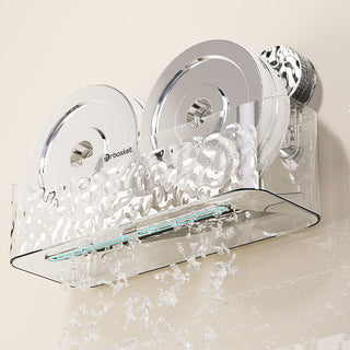 Bathroom Suction Shelf Waterproof & Drill-Free