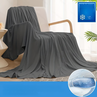 Cooling Blanket  Dual-Sided Lightweight Throw