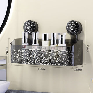 Bathroom Suction Shelf Waterproof & Drill-Free