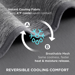 Cooling Blanket  Dual-Sided Lightweight Throw