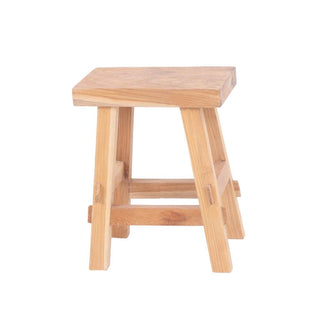 Tabouret en teck Shangai