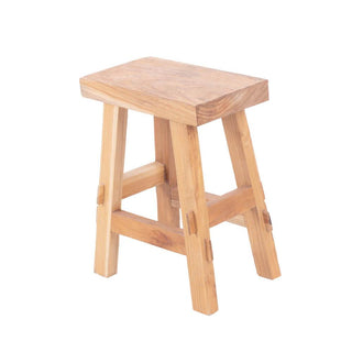 Tabouret en teck Shangai