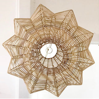Abat-jour en rotin Sunshine Lampe en osier