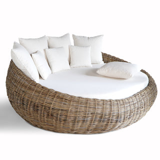 Outdoor sofa Rounded Saint Petersburg -Synthetic Rattan