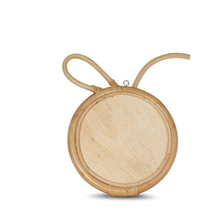 Rattan Tea Cup Mirror
