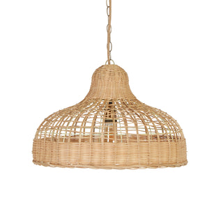 Lampe en rotin Felicitas