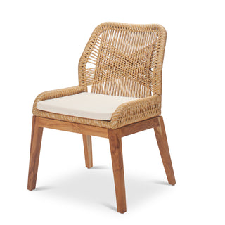 Hand Woven Cross Cord Dining Chair Amsterdam