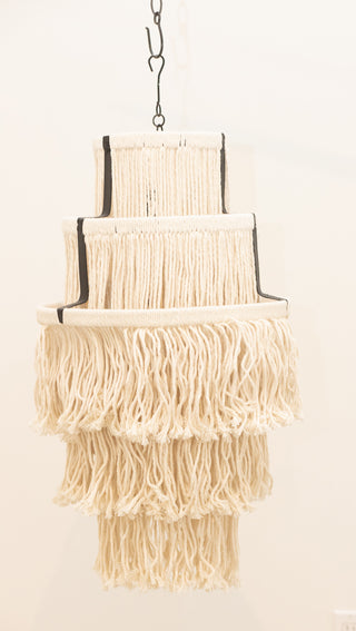 Bohemian  Macrame Lucy Chandelier Pendant Light