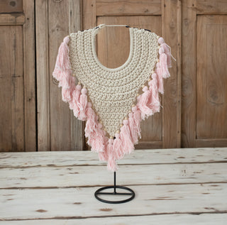 Collier en macramé