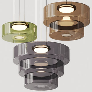 Glass Pendant Lighting, Bauhaus-Inspired
