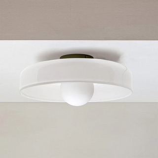Sleek Round Ceiling Fixture, Modern Design