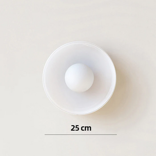 Sleek Round Ceiling Fixture, Modern Design
