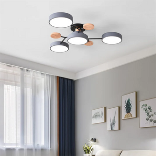 Nordic Branching LED Ceiling Fixture, Modern Design