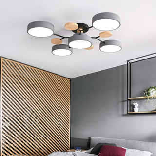 Nordic Branching LED Ceiling Fixture, Modern Design