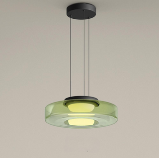 Glass Pendant Lighting, Bauhaus-Inspired