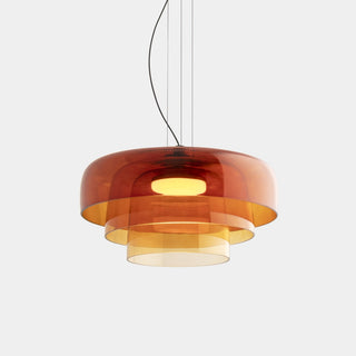Scandinavian Glass Pendant Light, Modern Design