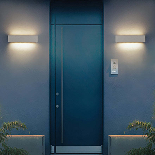 Sleek Outdoor Wall Lamp, Modern Design