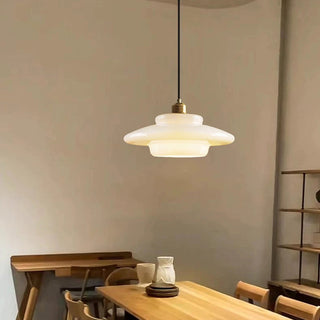 Modern Glass Pendant Light, Minimalist Design