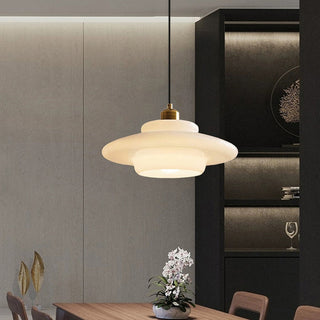 Modern Glass Pendant Light, Minimalist Design