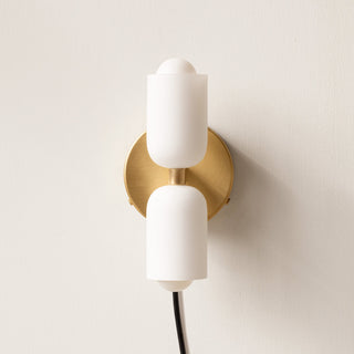 Chic Acrylic Wall Sconce, Up Down Design