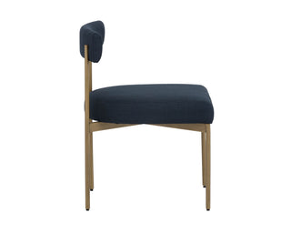 Seneca Dining Chair - Antique Brass