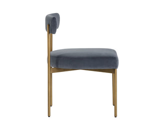 Seneca Dining Chair - Antique Brass