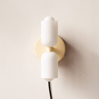 Chic Acrylic Wall Sconce, Up Down Design