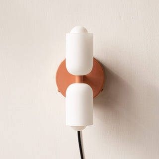 Chic Acrylic Wall Sconce, Up Down Design