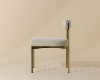 Seneca Dining Chair - Antique Brass