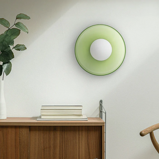 Sleek Round Ceiling Fixture, Modern Design