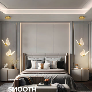 Butterfly-Shaped Hanging Lamp, Decorative Illumination