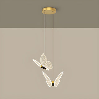 Butterfly-Shaped Hanging Lamp, Decorative Illumination
