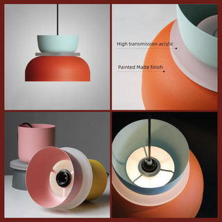 Scandinavian Style Pendant Light, Modern Design