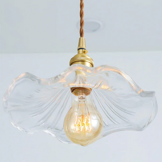 Vibrant Floral Lamp, Hibiscus Design