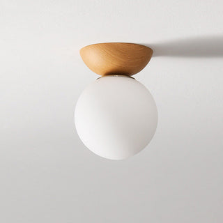 Traditional Japanese Ceiling Light, Artistic Design
