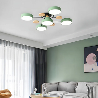 Nordic Branching LED Ceiling Fixture, Modern Design