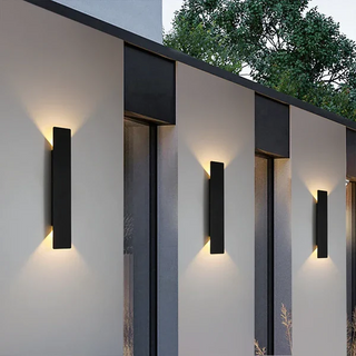 Water-Resistant LED Wall Light, Versatile Ambient Illumination