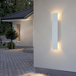Water-Resistant LED Wall Light, Versatile Ambient Illumination