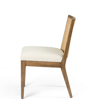 New Teak Chair with cane Back