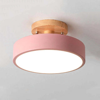Wooden LED Ceiling Light, Modern Design
