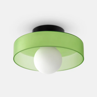 Sleek Round Ceiling Fixture, Modern Design