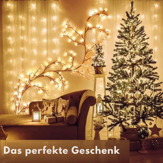 Vibrant LED Grape Vine Lights, Decorative Illumination