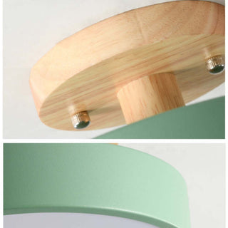 Wooden LED Ceiling Light, Modern Design