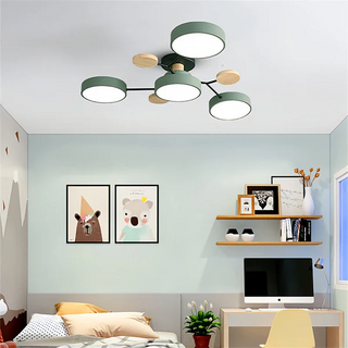 Nordic Branching LED Ceiling Fixture, Modern Design